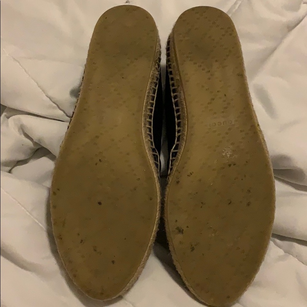 Black Gucci Signature Espadrilles - Picture 3 of 7